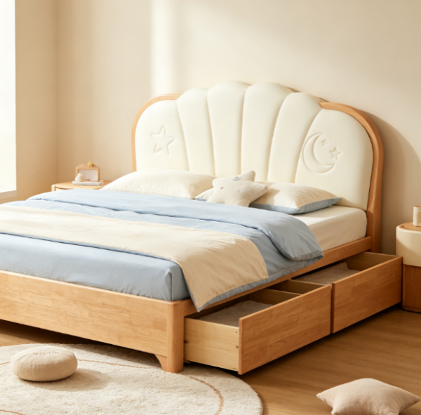 Tatami style bed for boys and girls